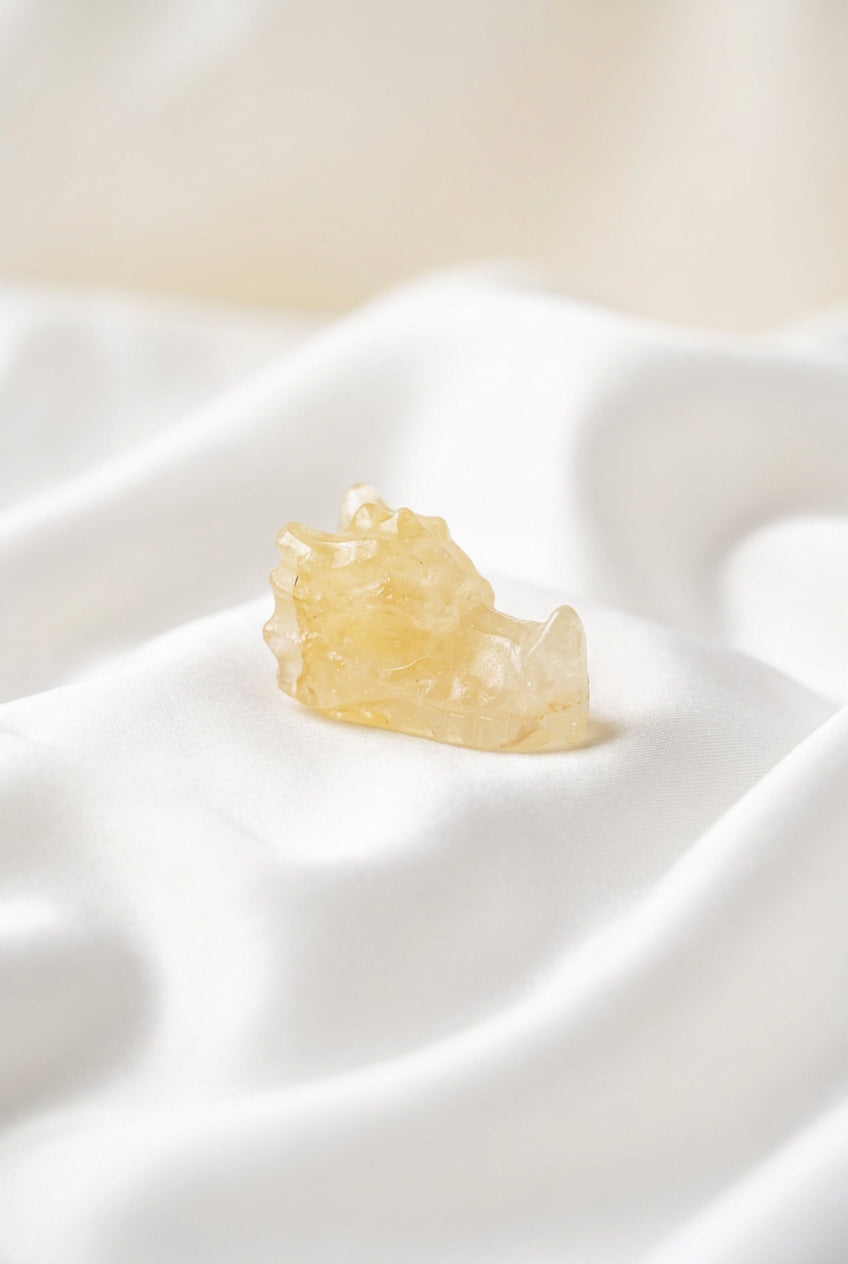 Citrine Dragon Head