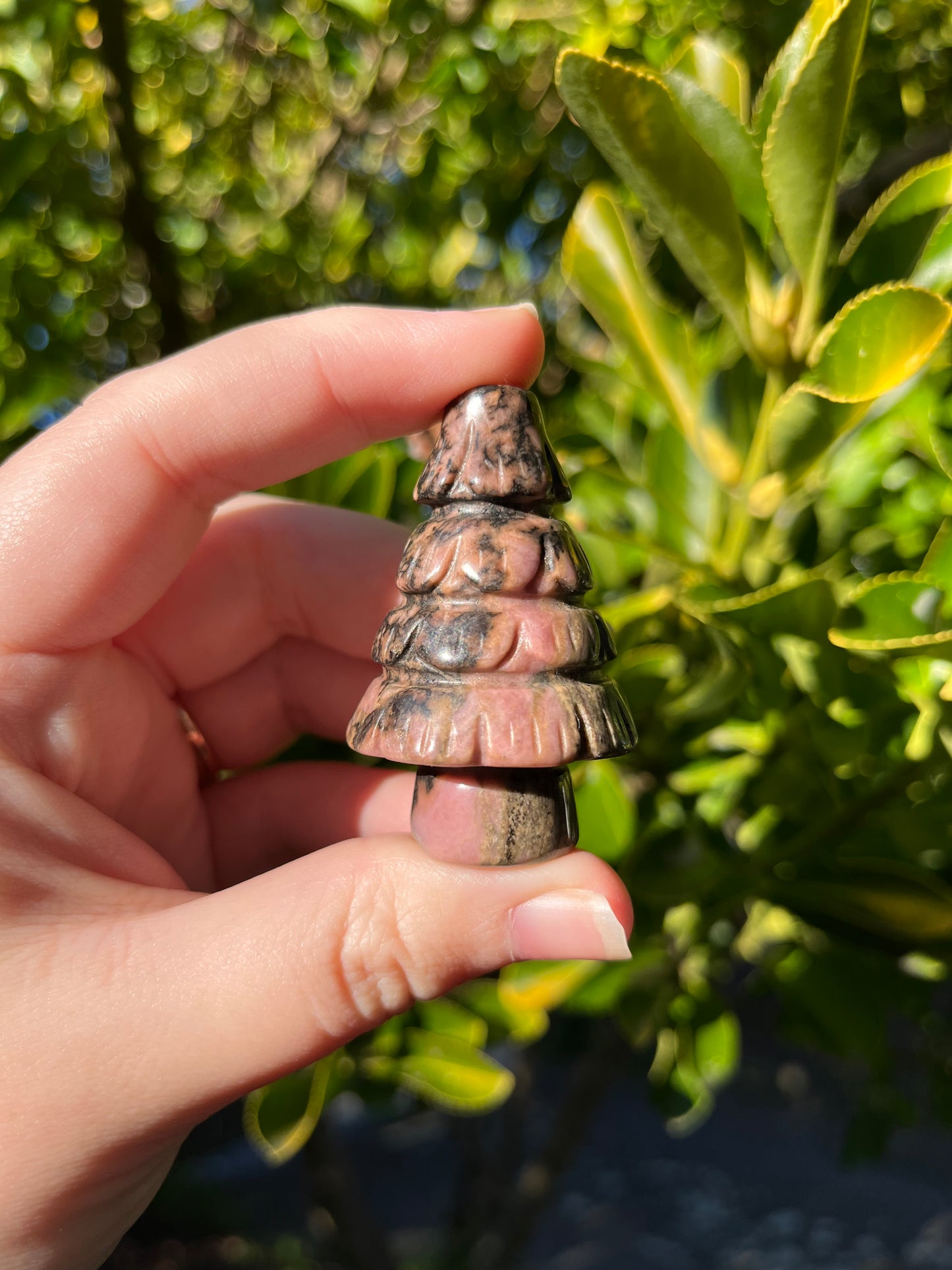 Rhodonite Tree