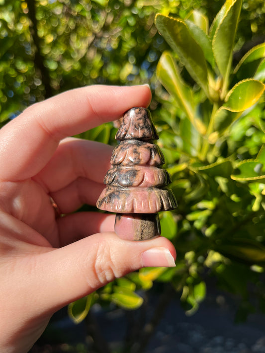 Rhodonite Tree