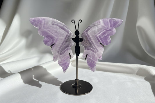 Amethyst Butterfly on Stand