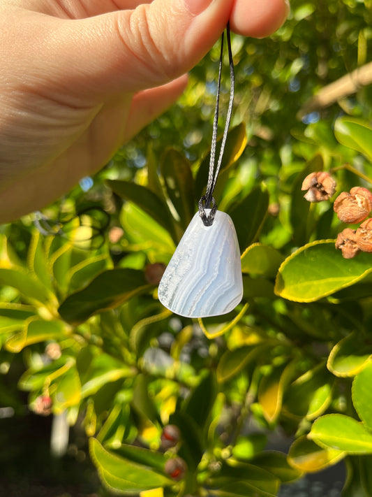 Blue Lace Agate Necklace
