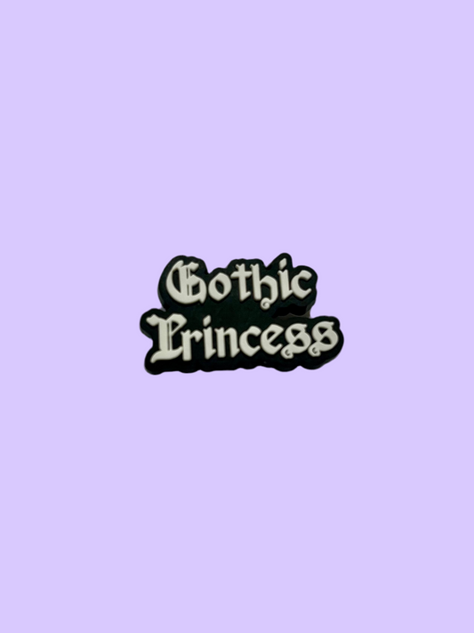 Gothic Princess Croc Charm