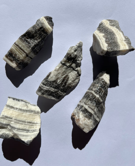 Zebra Calcite - Rough