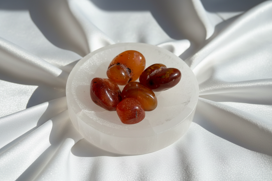 Carnelian Agate Tumbled Stone