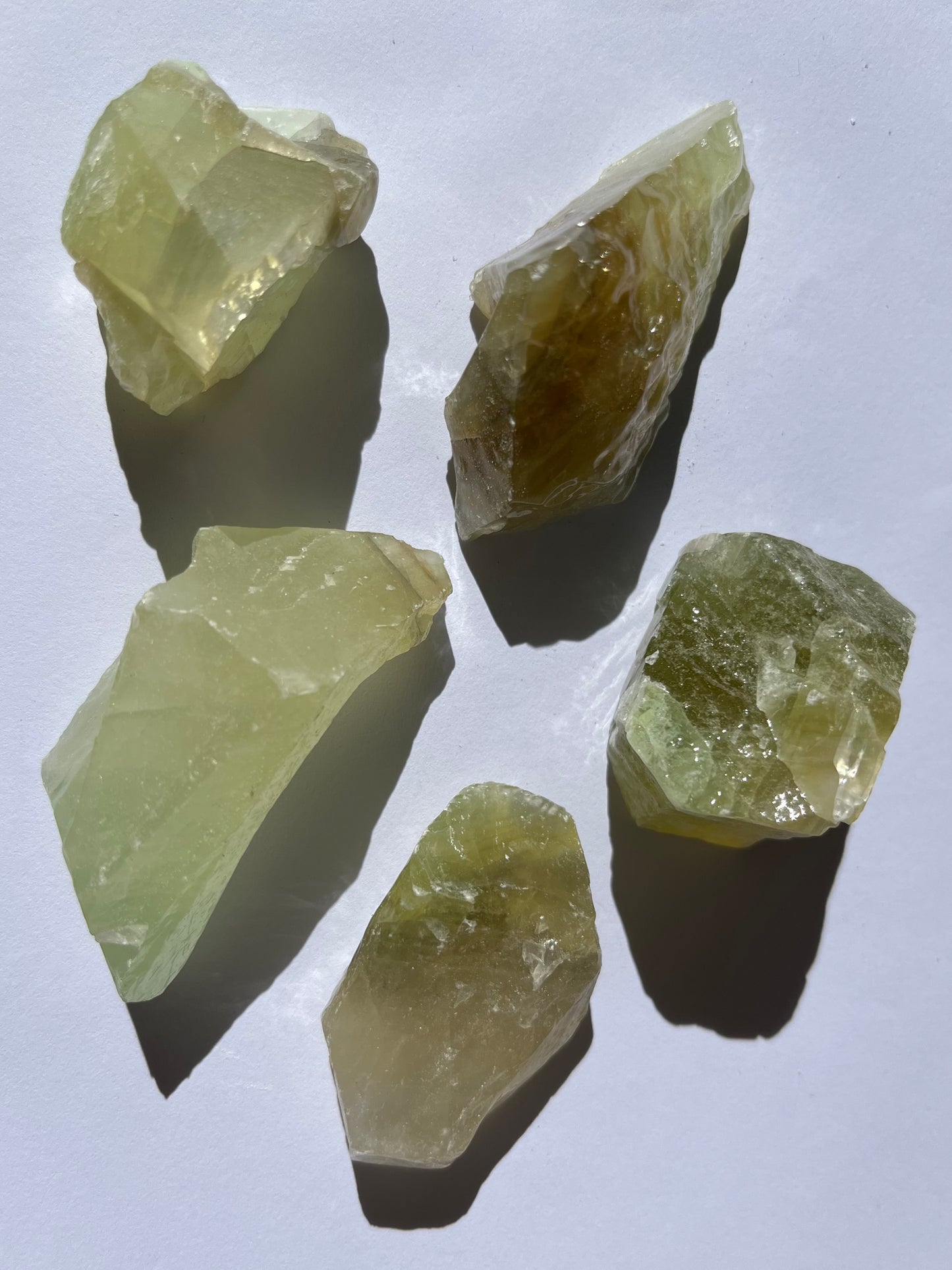 Green Calcite - Rough