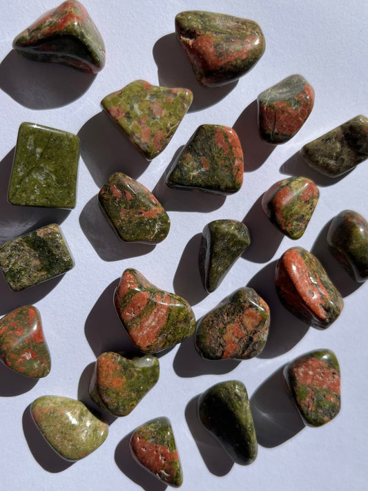 Unakite Tumbled Stone