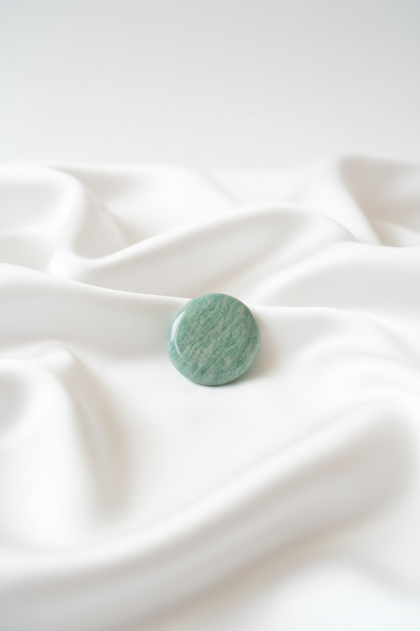 Amazonite Crystal Flat Stone NZ