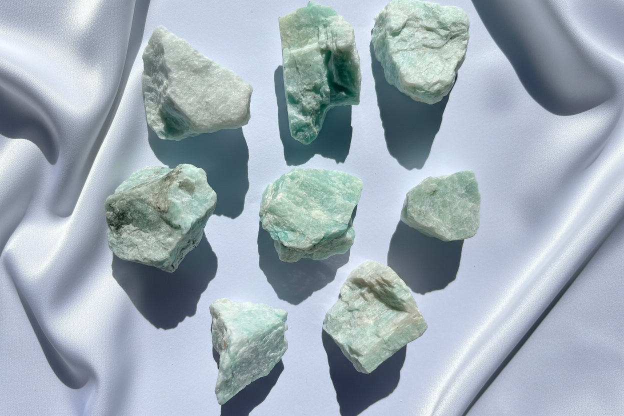 Amazonite Crystal Rough Stone NZ