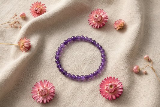 Amethyst Crystal Bracelet - Crystal Bracelets NZ