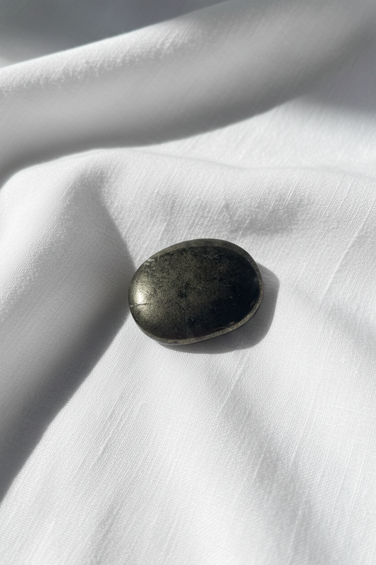 Pyrite Flat Stone