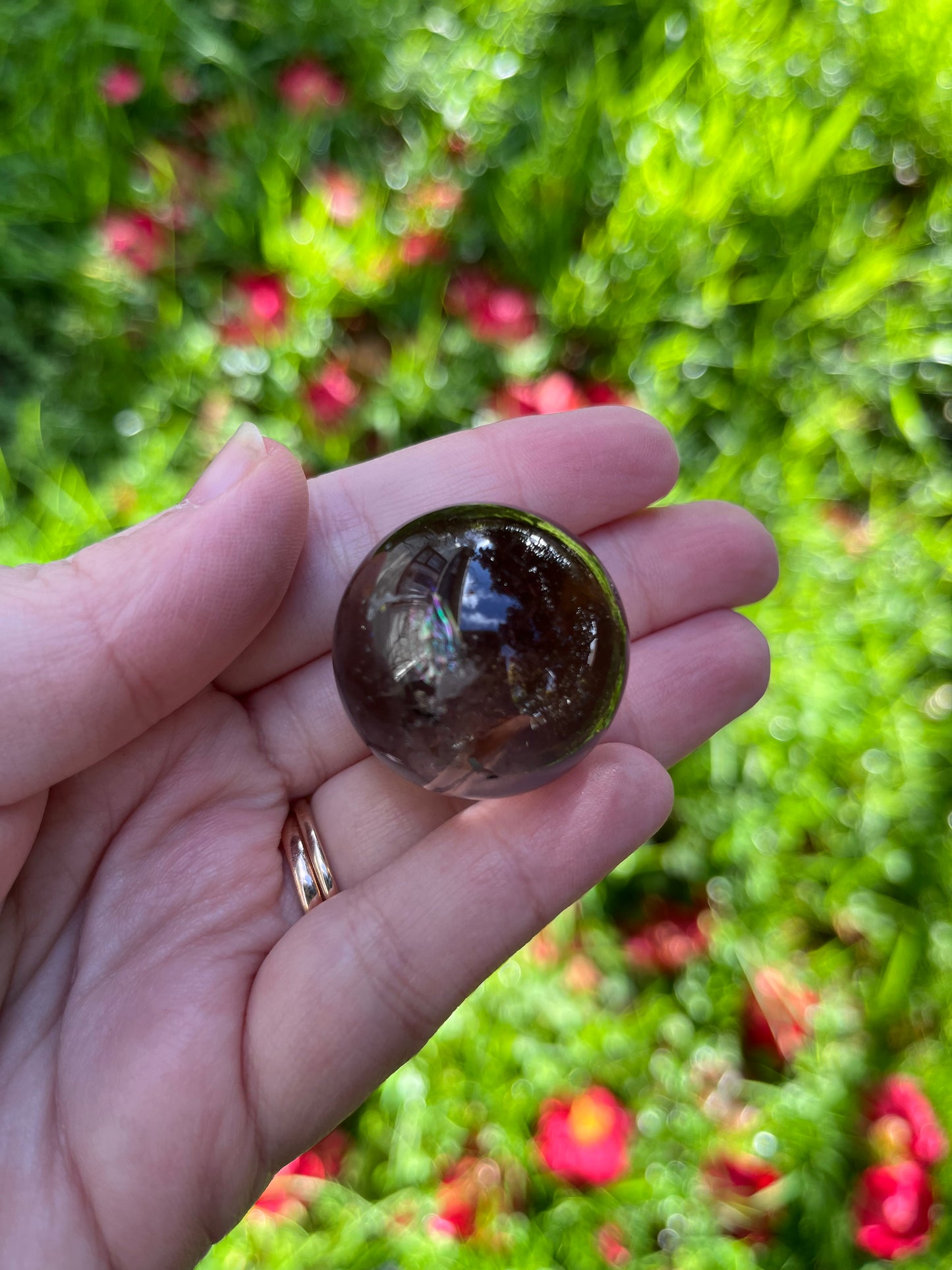 Smoky Quartz Sphere