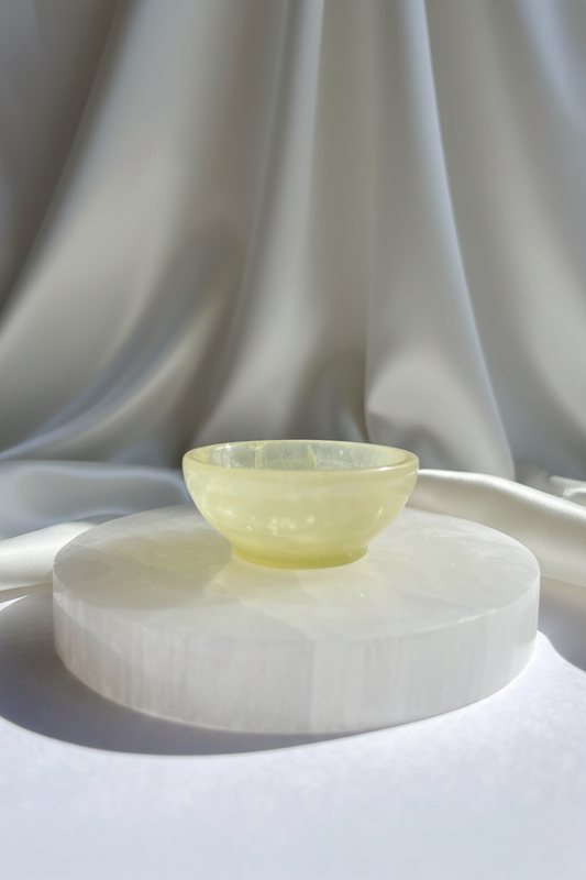 Banded Calcite Crystal Bowl Carving NZ