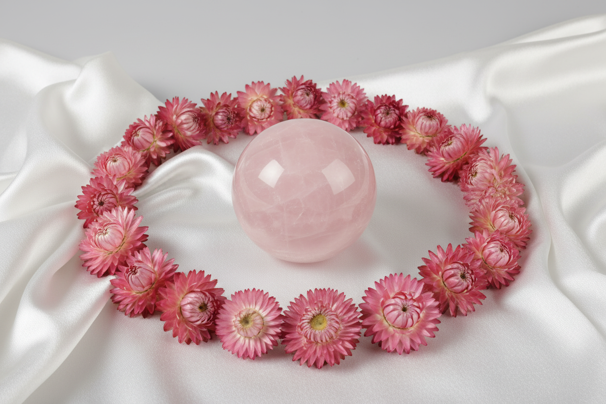 Rose Quartz Sphere