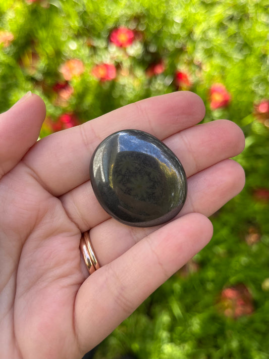 Hematite Flat Stone #1