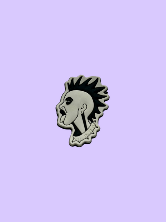 Punk Rock Croc Charm
