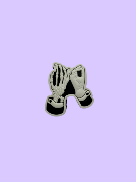 Til Death Do Us Part Croc Charm