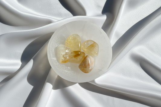 Citrine Brazil Tumbled Stone
