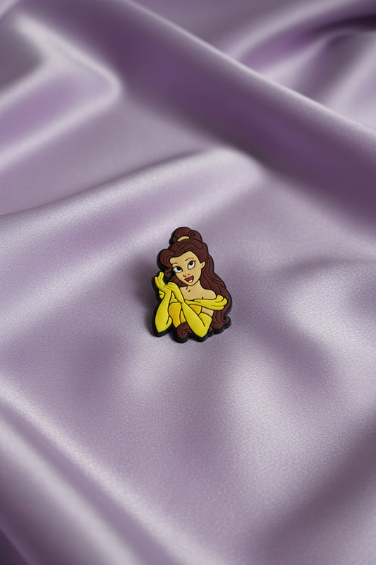 Princess Belle Croc Charm