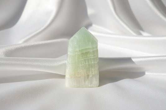 Pistachio Calcite Tower #3