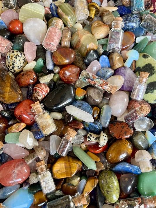 Crystal Confetti NZ Tumbled stones and mixed lots