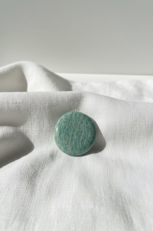 Amazonite Flat Stone