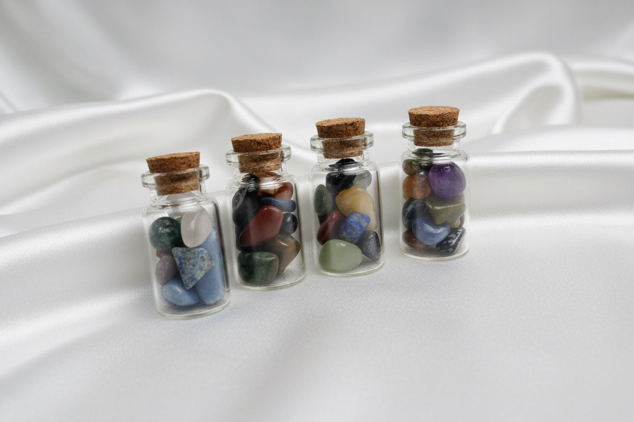 Mixed Tumble Chip Bottle - Medium