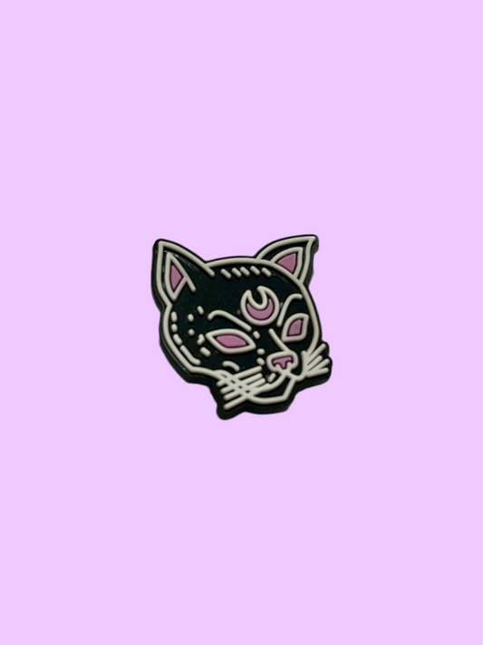 Mystic Cat Croc Charm