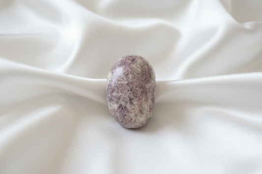 Lepidolite Palm Stone
