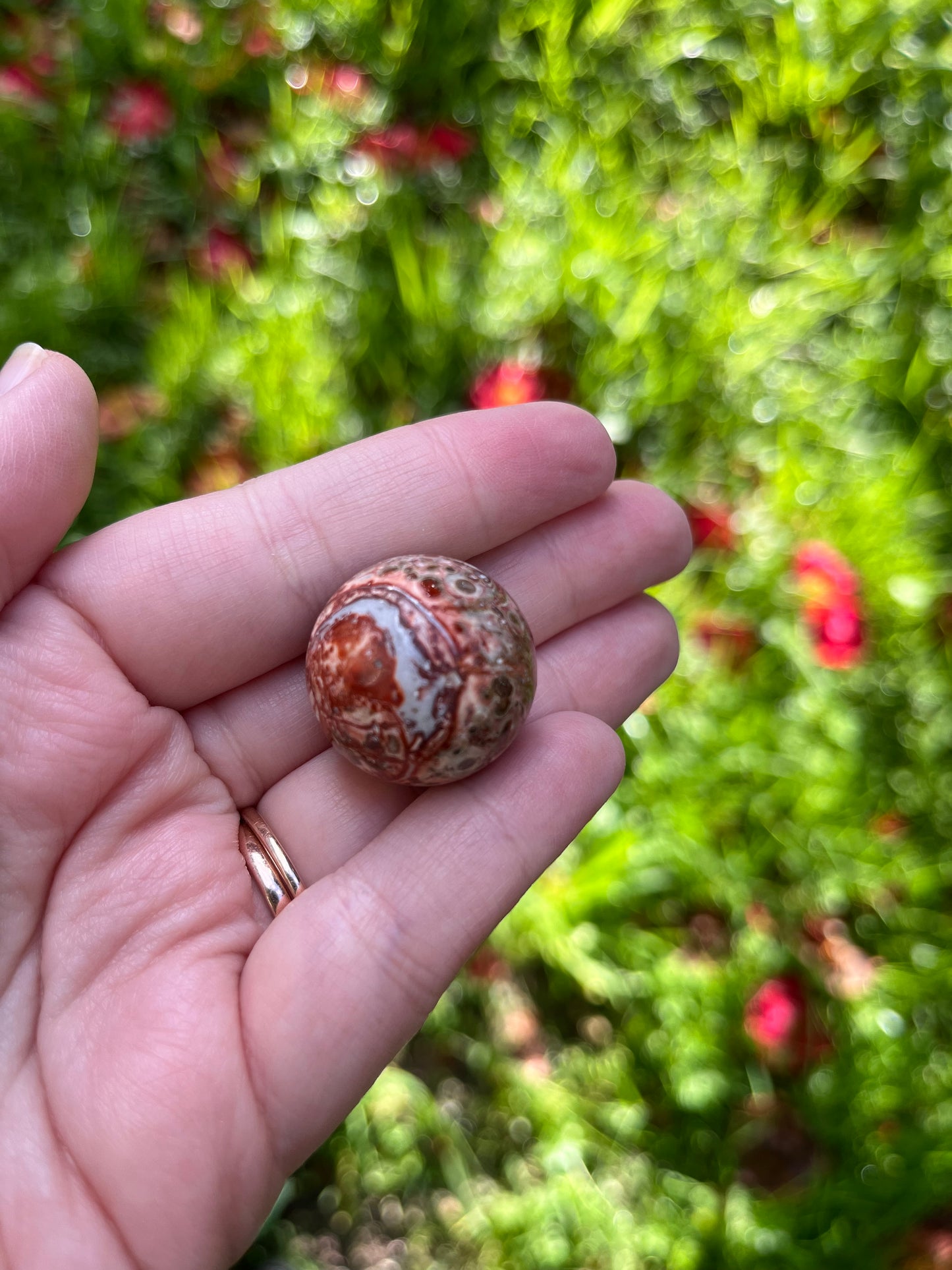 Leopardskin Jasper Sphere