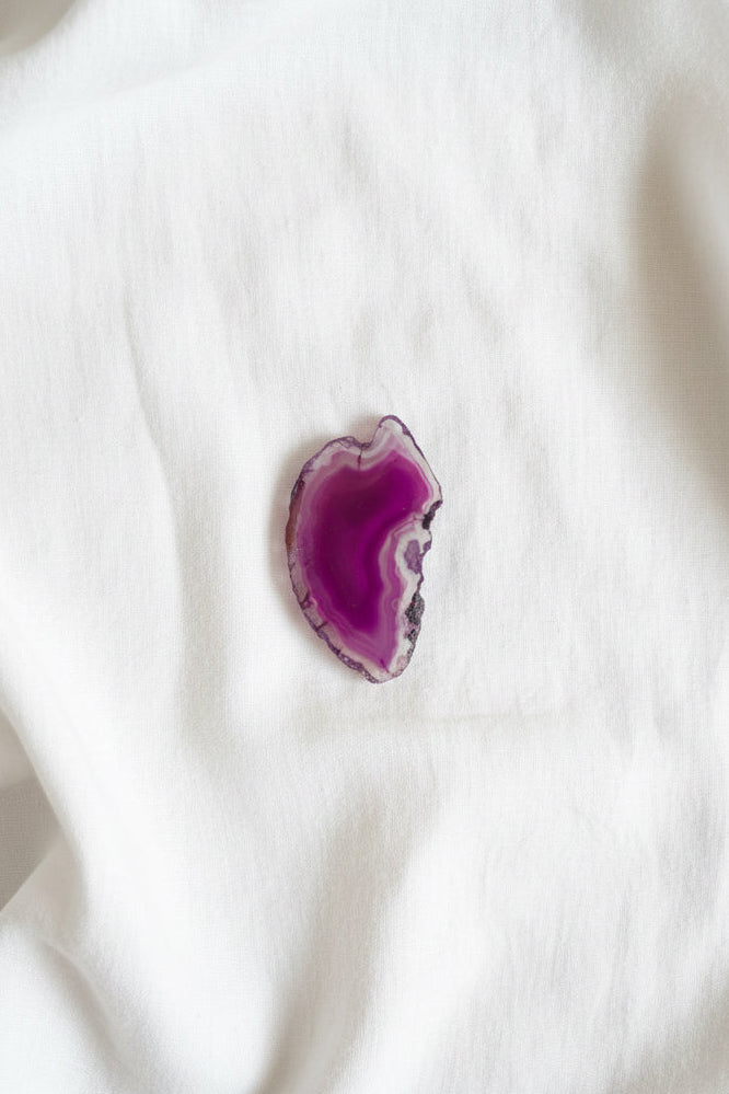 Purple Agate Slice #1