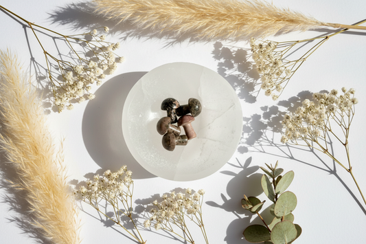 Rhodonite Mini Mushroom