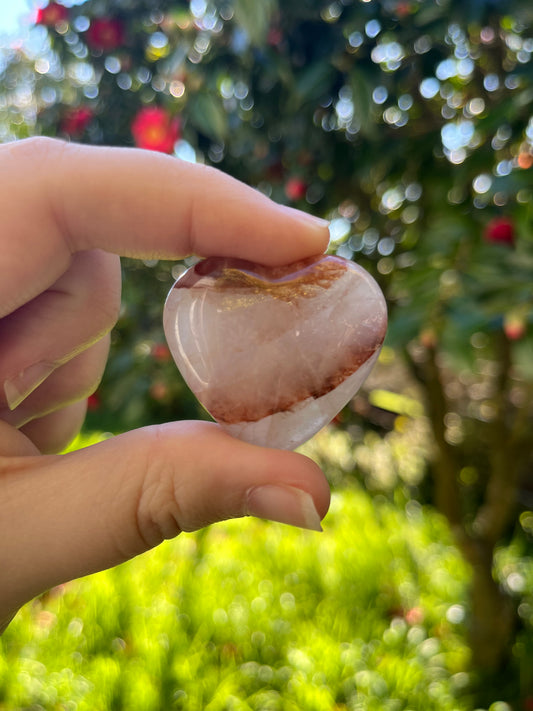 Fire Quartz Heart