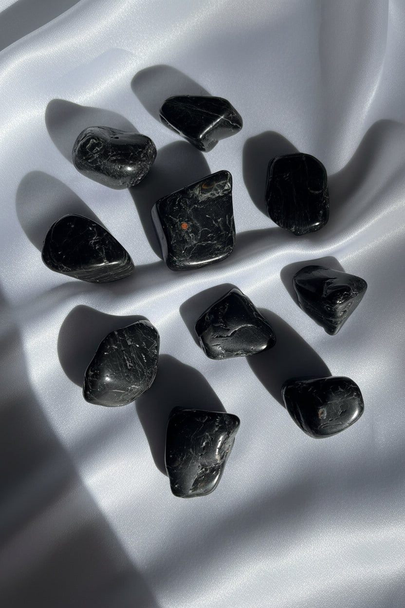 Black Tourmaline Tumbled Stone