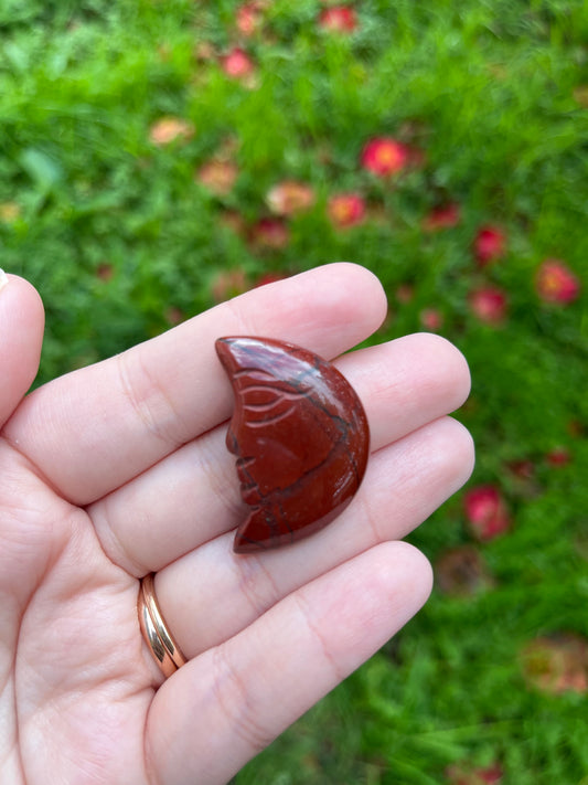 Bloodstone Moon Carving
