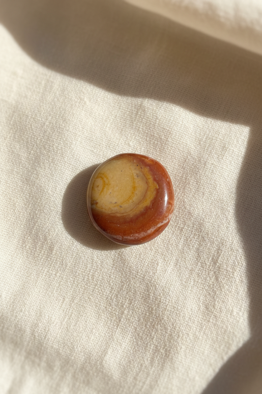 Polychrome Jasper Flat Stone