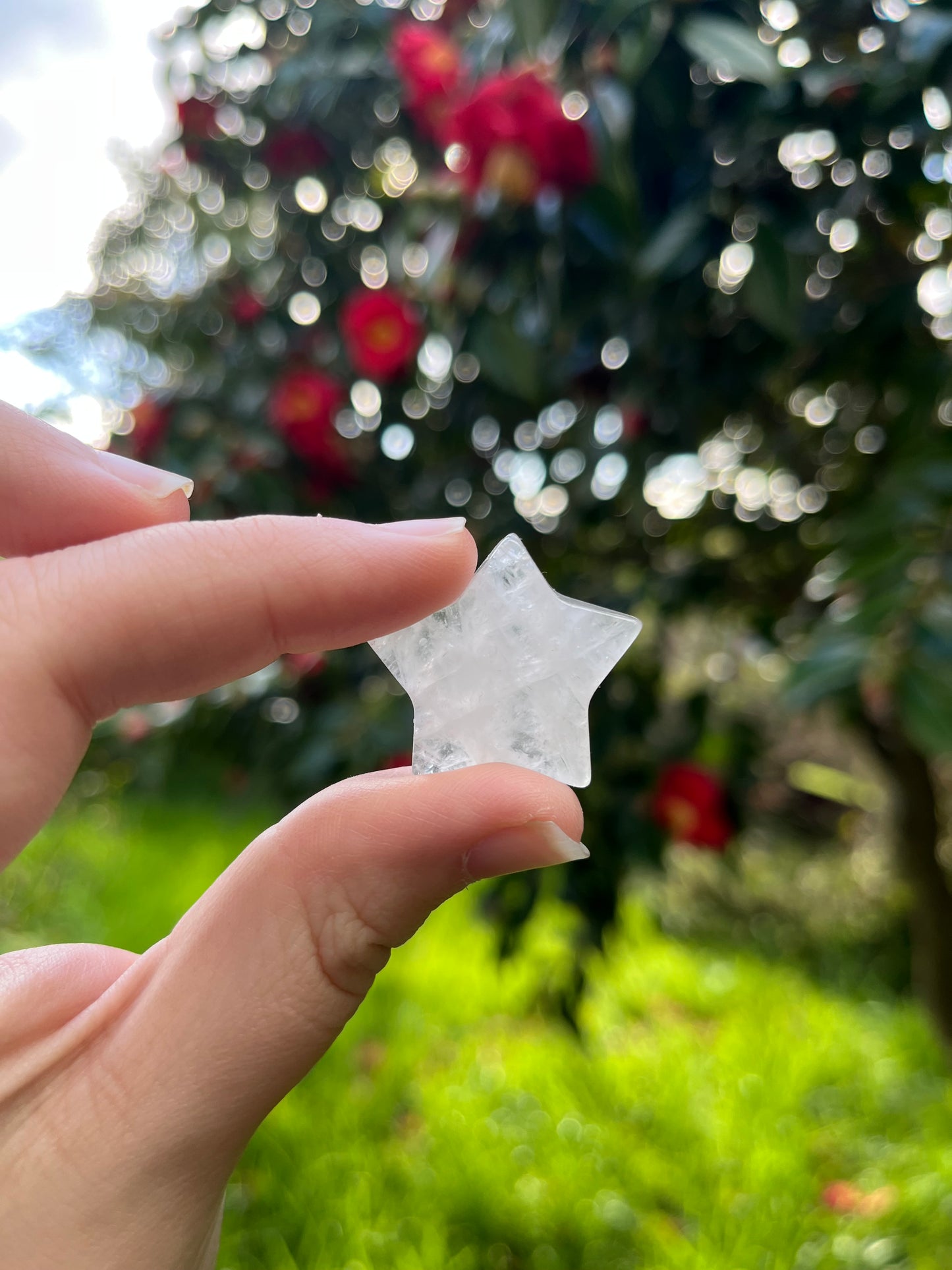 Clear Quartz Star