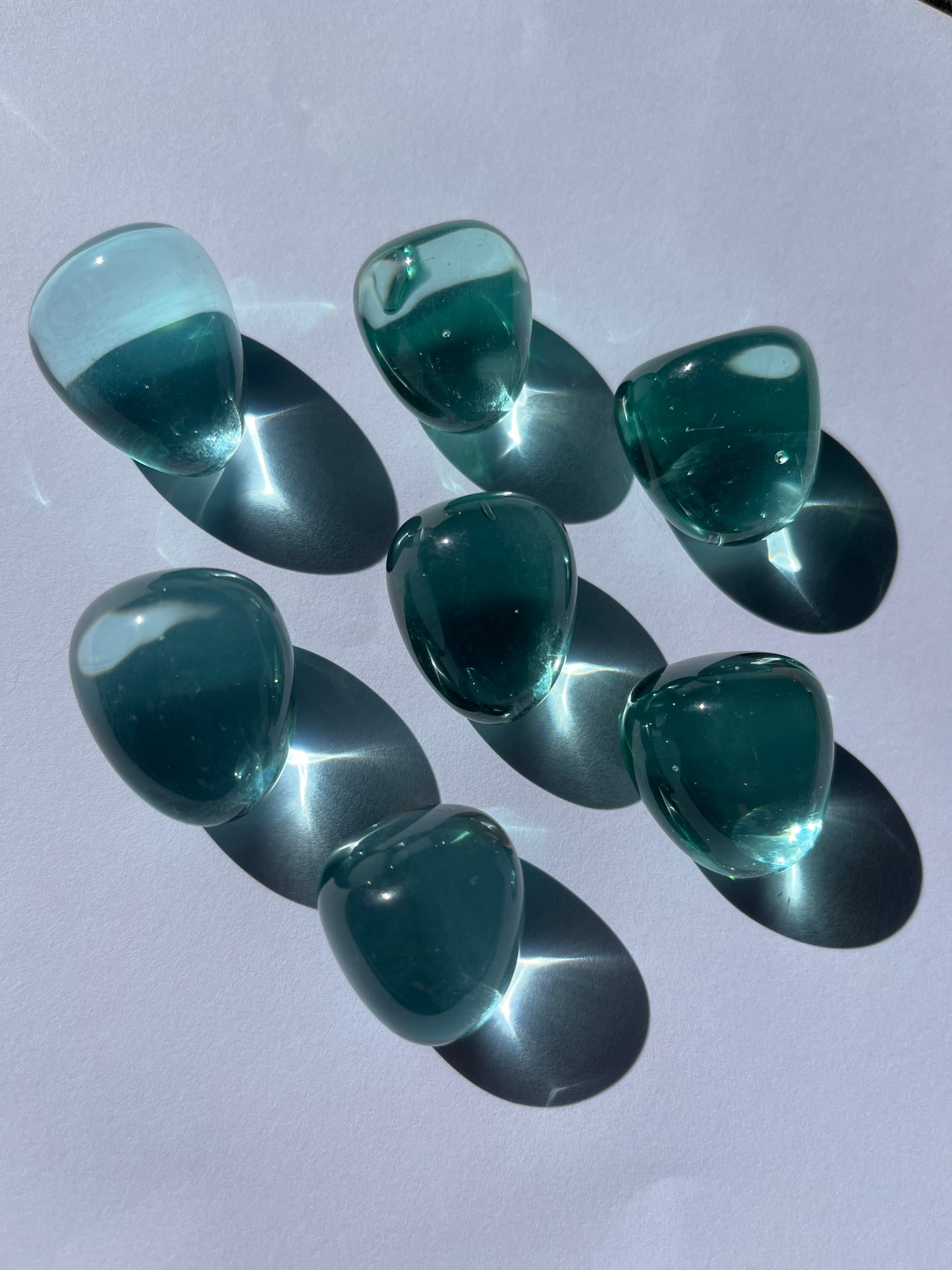 Blue Obsidian Tumbled Stone