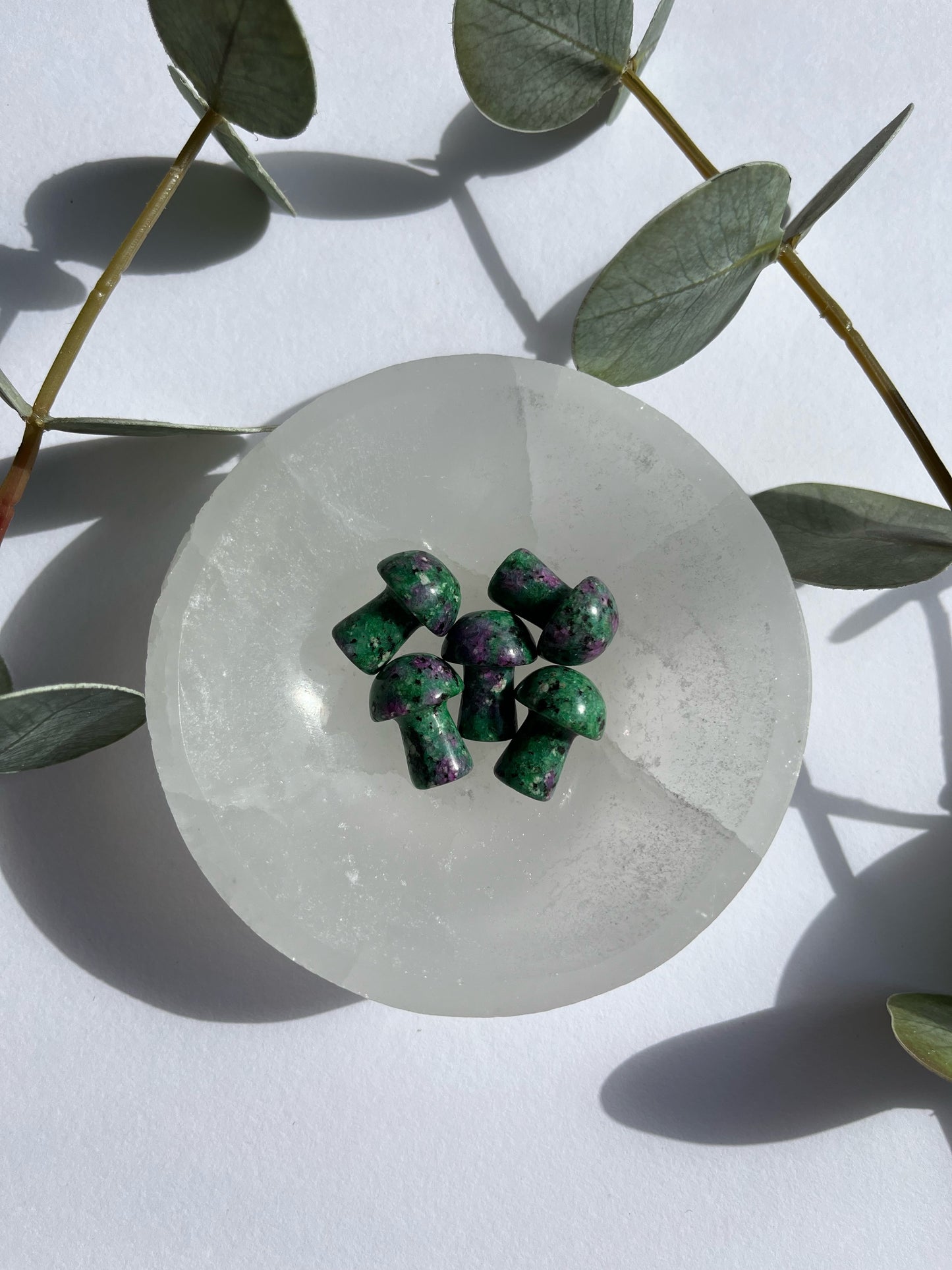 Ruby Zoisite Mini Mushroom