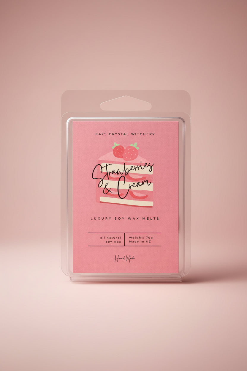 Soy Wax Melts NZ - Strawberries & Cream