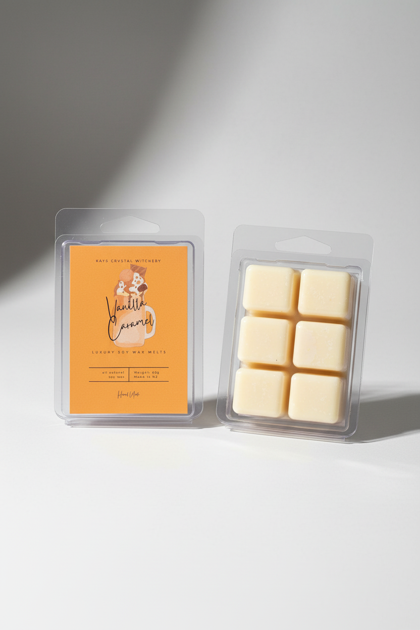 Soy Wax Melts NZ - Vanilla Caramel 